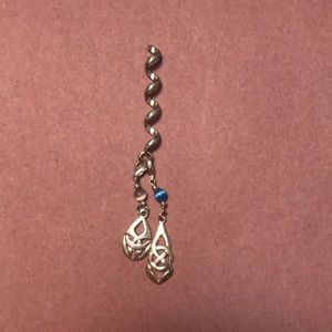 Viking Spiral Hair Coil W/Beads